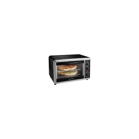 Hb HB Stainless Steel Black Convection Toaster Oven 14.5 in. H X 23 in. W X 18 in. D 31100D
